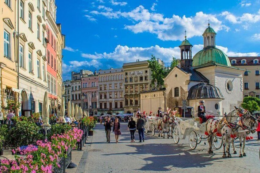 Krakow and Auschwitz Small Group Tour from Lodz with Lunch