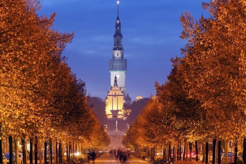 Jasna Gora & Black Madonna Private Tour from Lodz with Lunch