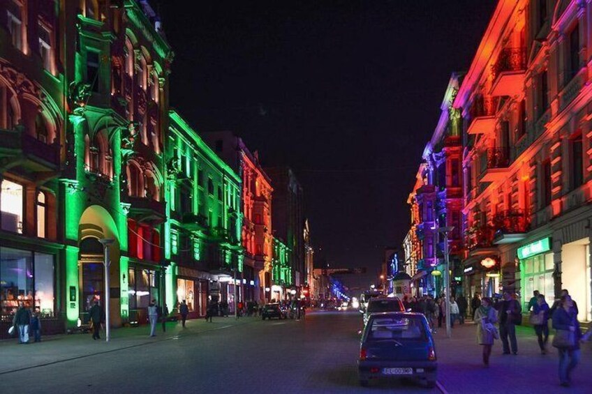 Lodz, Piotrkowska Street