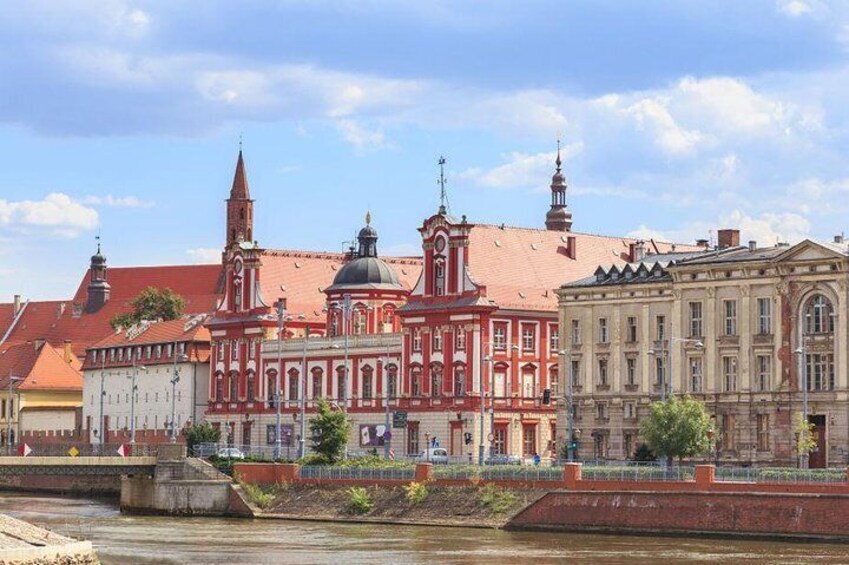 Wroclaw, Odra embankment