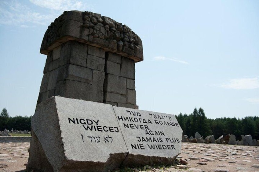 Half Day Treblinka Concentration Camp Private Tour from Warsaw with Lunch