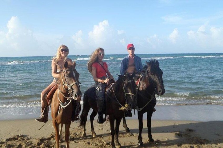 Beach Horseback Riding in Puerto Plata