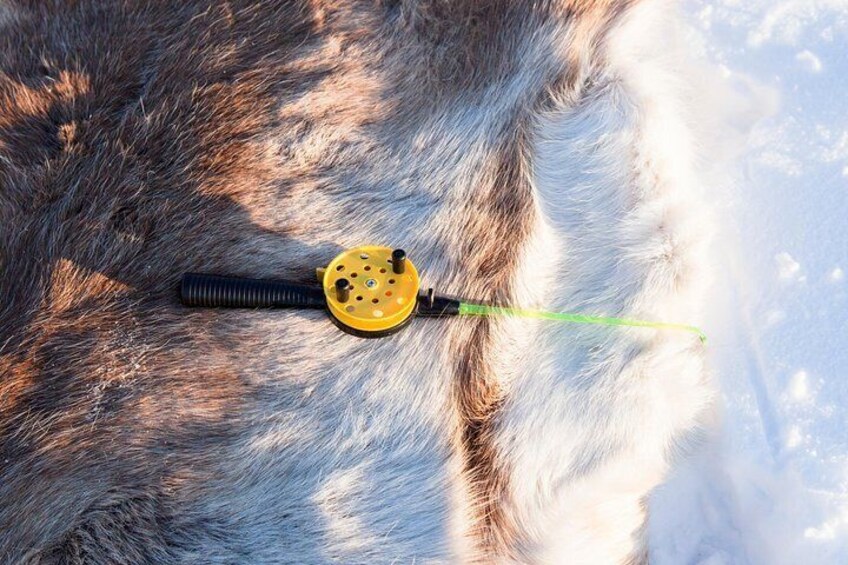 Ice Fishing Safari to Lake Inari from Ivalo