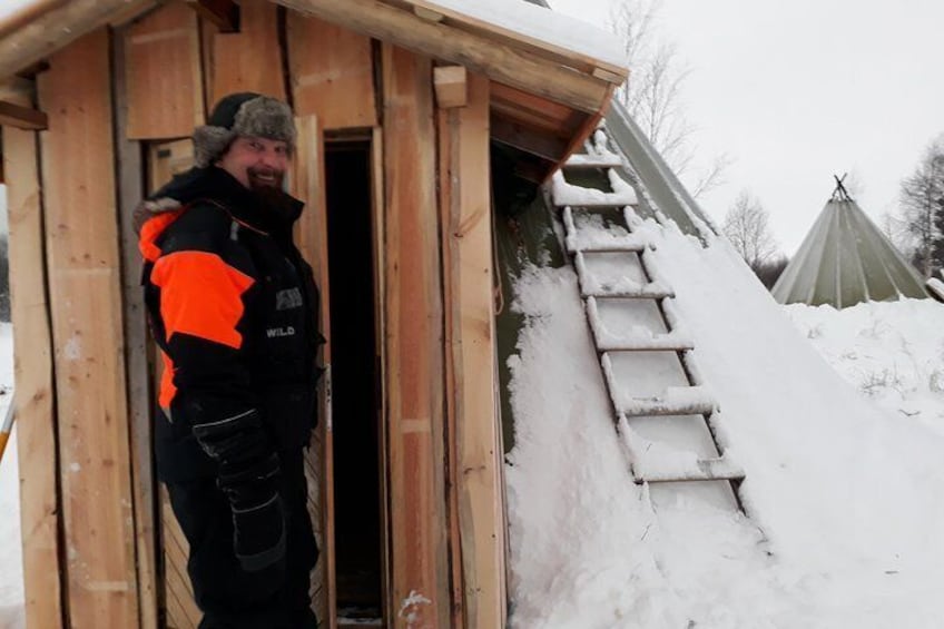 Snowmobile Safari to visit Reindeers at Wilderness camp, including lunch