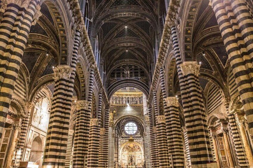 Siena- interior Duomo