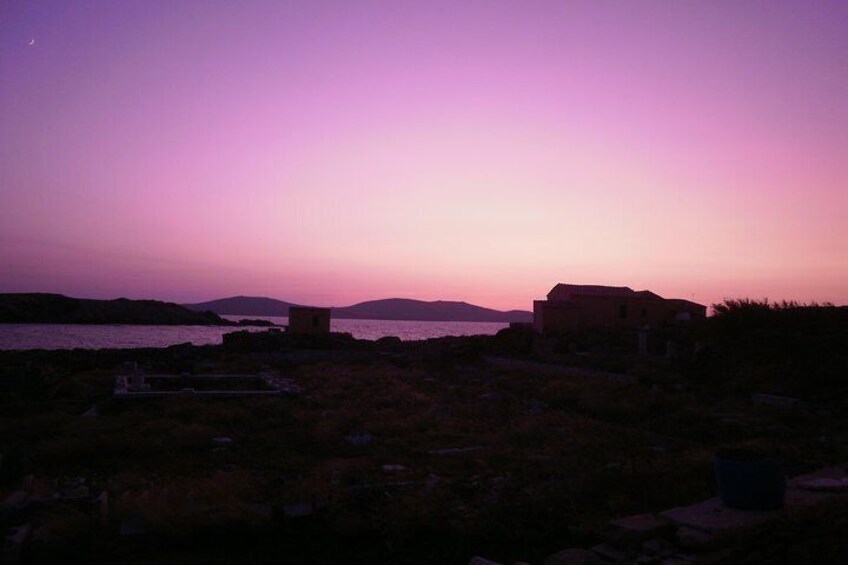 Amazing Sunset st Delos