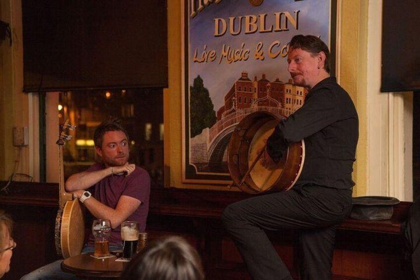 Dublin Traditional Irish Musical Pub Crawl