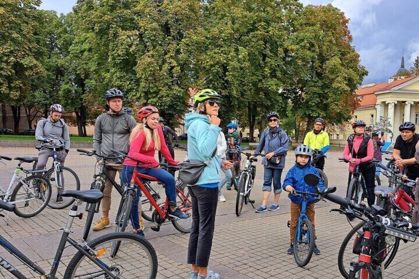 Small-Group - Bike Tour of Vilnius Highlights "Iconic Landmarks & Hidden Gems"