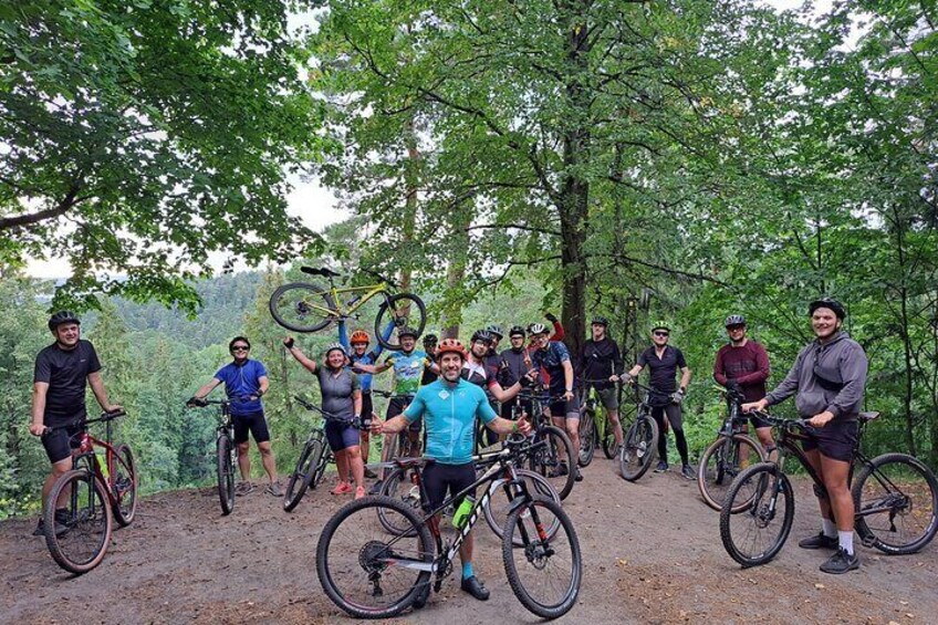 Small-Group Mountain Bike Tour to Pavilniai Regional Park 