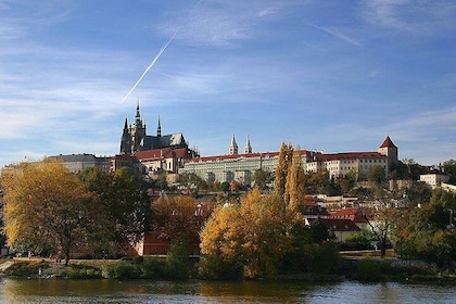 Private tour from Cesky Krumlov to Prague with a Guided tour at the Budweis...