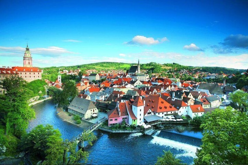 Cesky Krumlov from other site