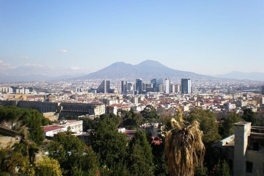 Vesuvius from Naples