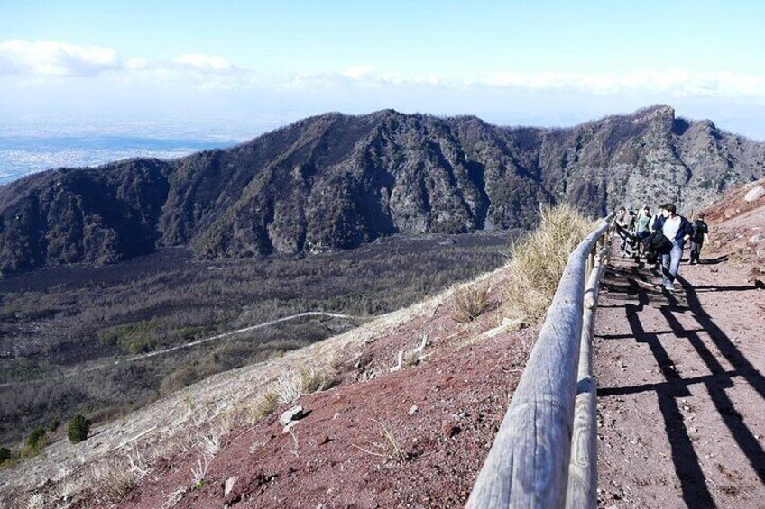 Climbing Vesuvius