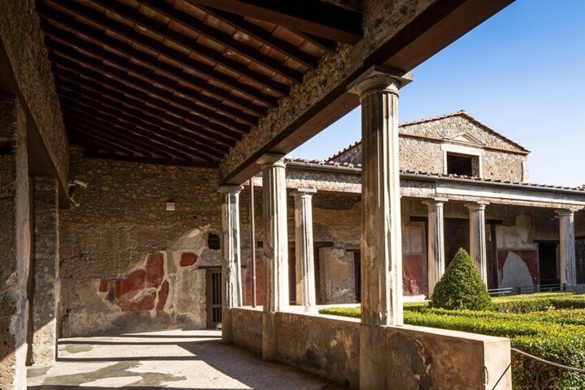 Pompeii’s House of the Menander is an ornate residence that was excavated in the 1930s.