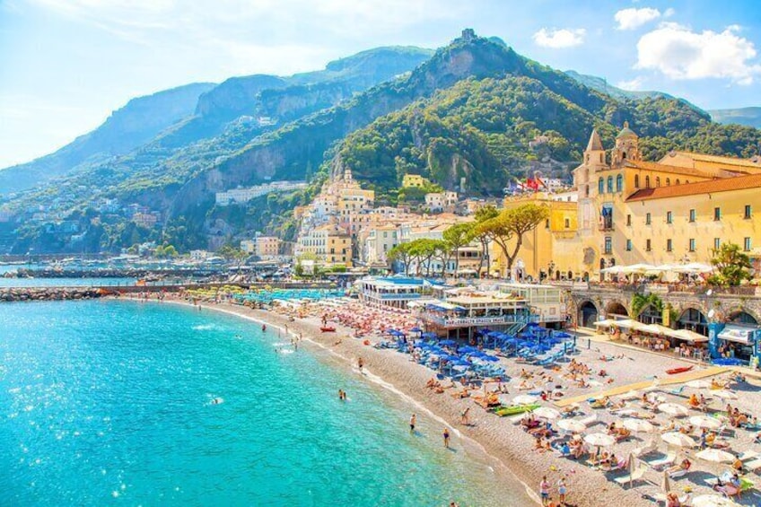 Small Group Amalfi Coast Boat Day Tour from Positano