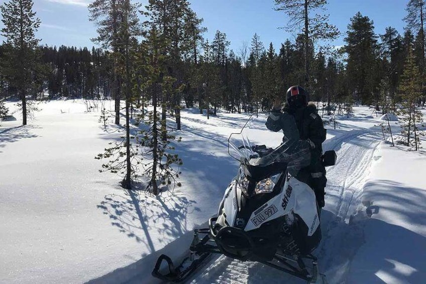 Snowmobile Arctic Adventure