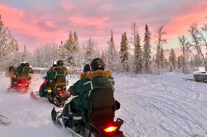 Snowmobile Arctic Adventure