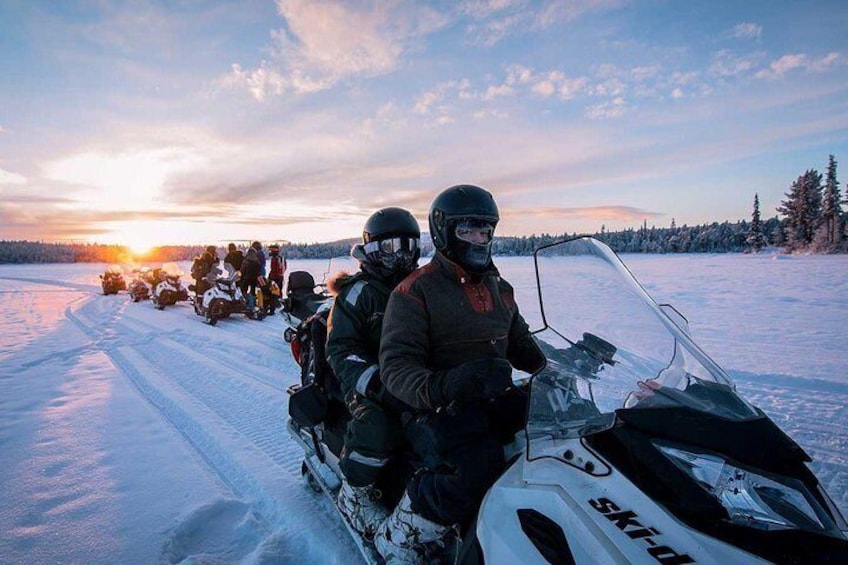 Snowmobile Arctic Adventure