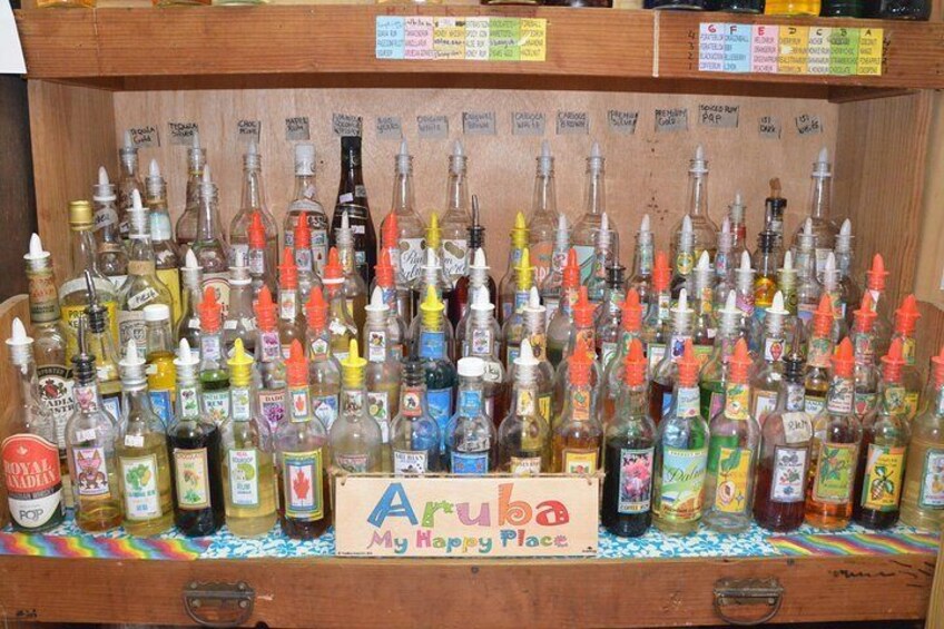 Flavored Rum made in Aruba 