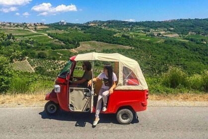 Tuk Tuk Tour With Wine Tasting from Florence