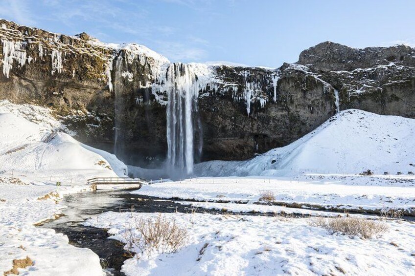  Winter South Coast Day Tour by Minibus from Reykjavik