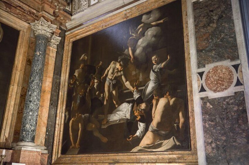 Caravaggio Art Walking Tour of Rome with Pantheon Visit