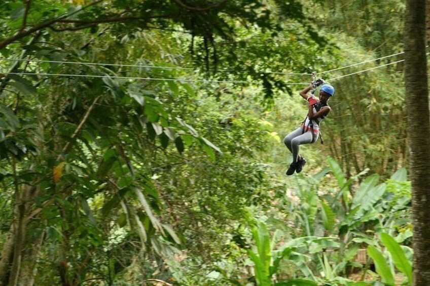 Ziplining - Day of Adventure