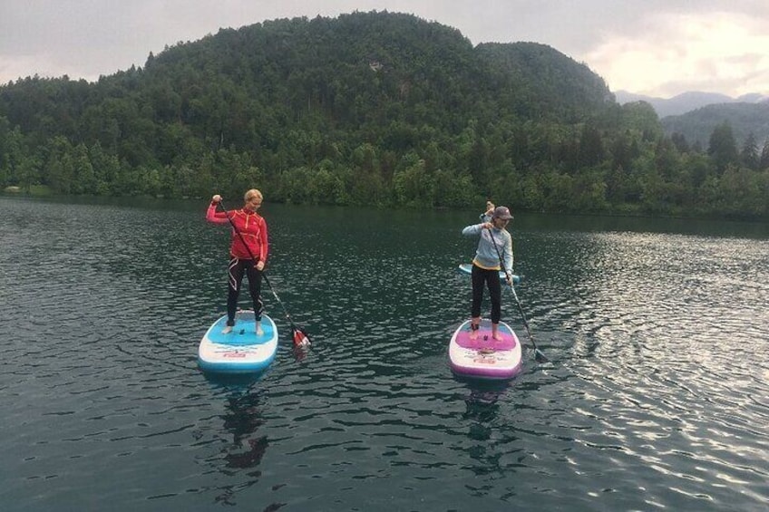 Lake Bled Stand-Up Paddle Boarding Lesson and Tour