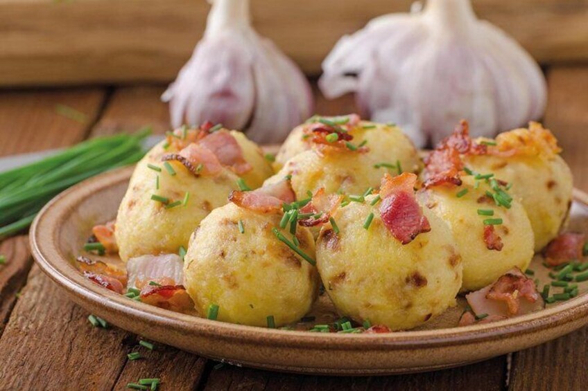 speck dumplings