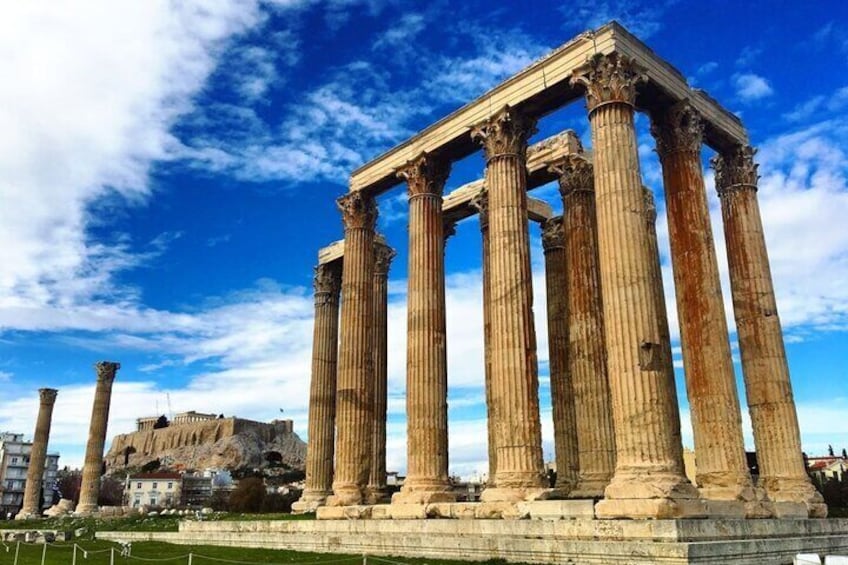 Athens Half-Day Sightseeing Tour with tickets of Acropolis