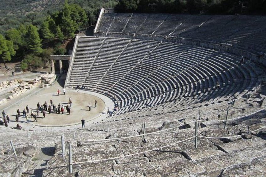 Theatre at Epidaurus, Greece