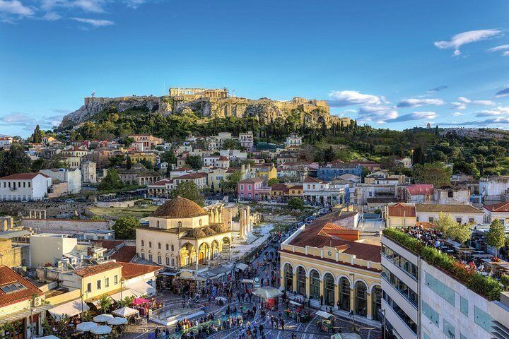 Athens city panorama