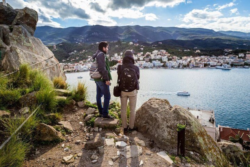 Poros has many great viewpoints you can hike to for panoramic views over the island and your cruise ship.