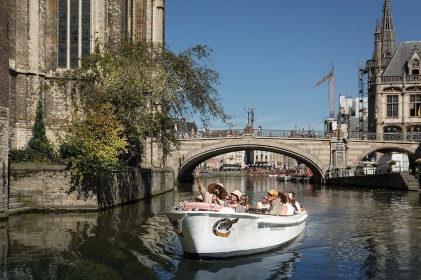 Guided Boat Trip in Ghent