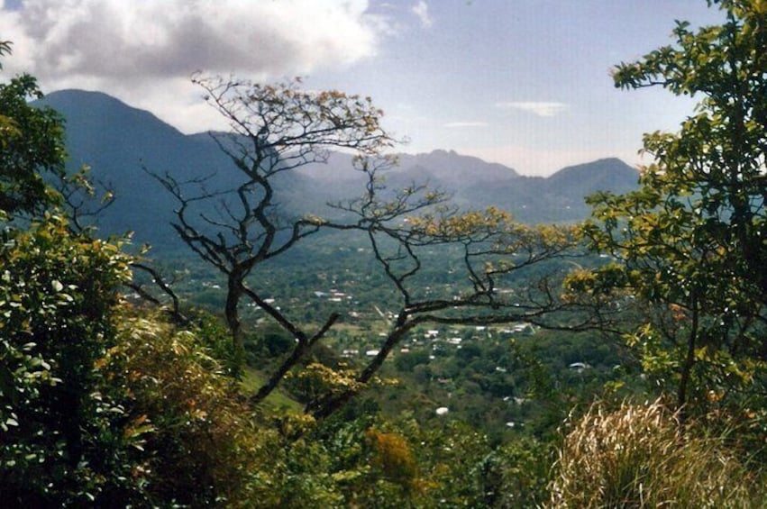 Scenic view of Anton Volcano Crater