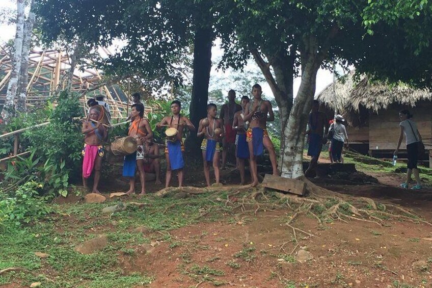 Welcome Embera Song and Dance