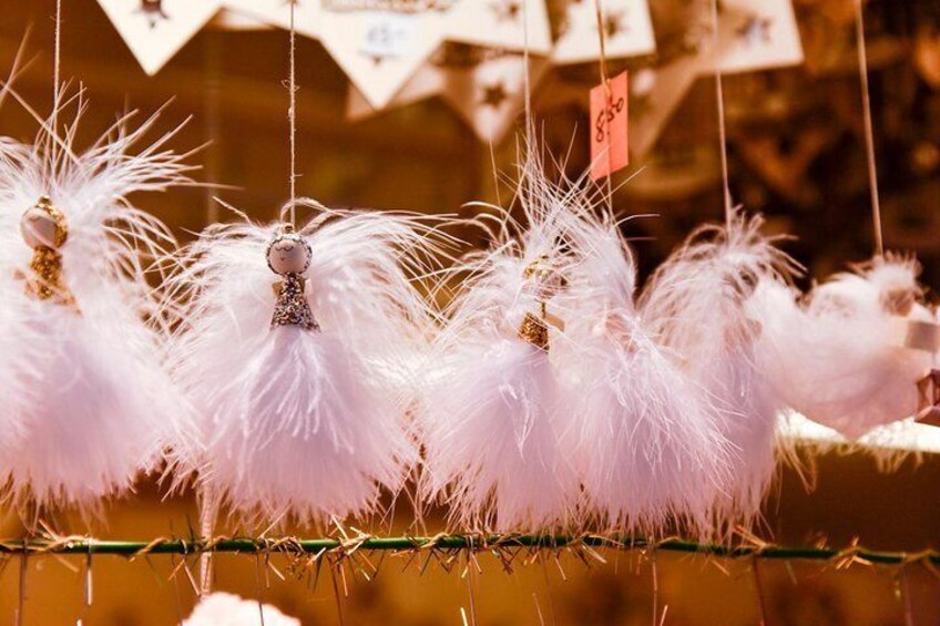 handcrafted Christmas decorations