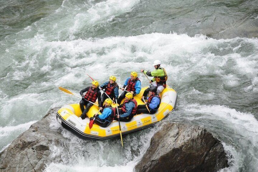 Rafting trip Llavorsí-Sort, 18Km