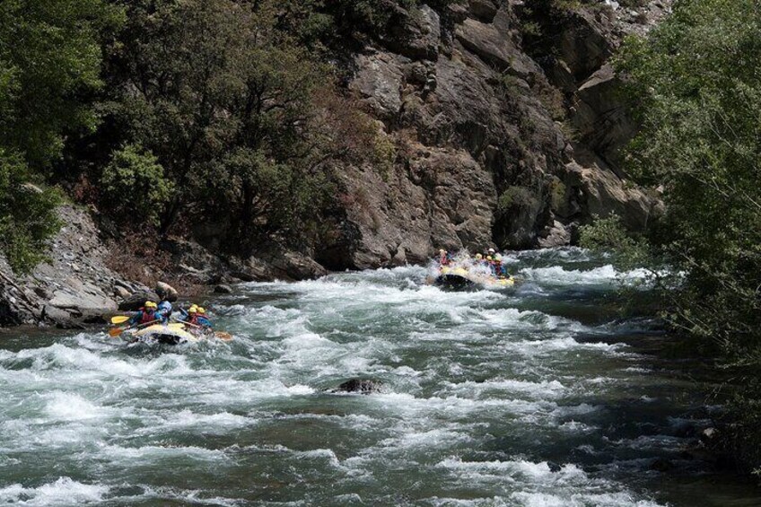 Rafting trip Llavorsí-Sort, 18Km