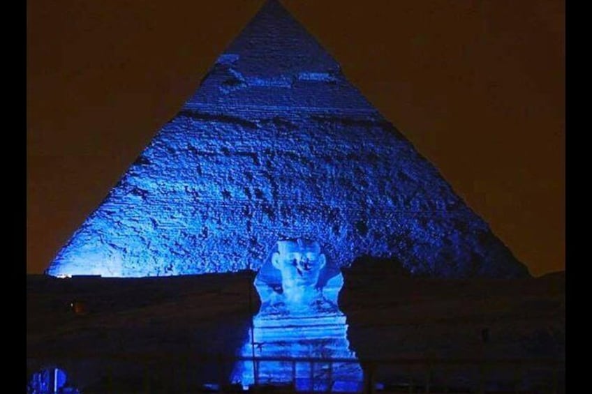 Giza Pyramids sound & light show