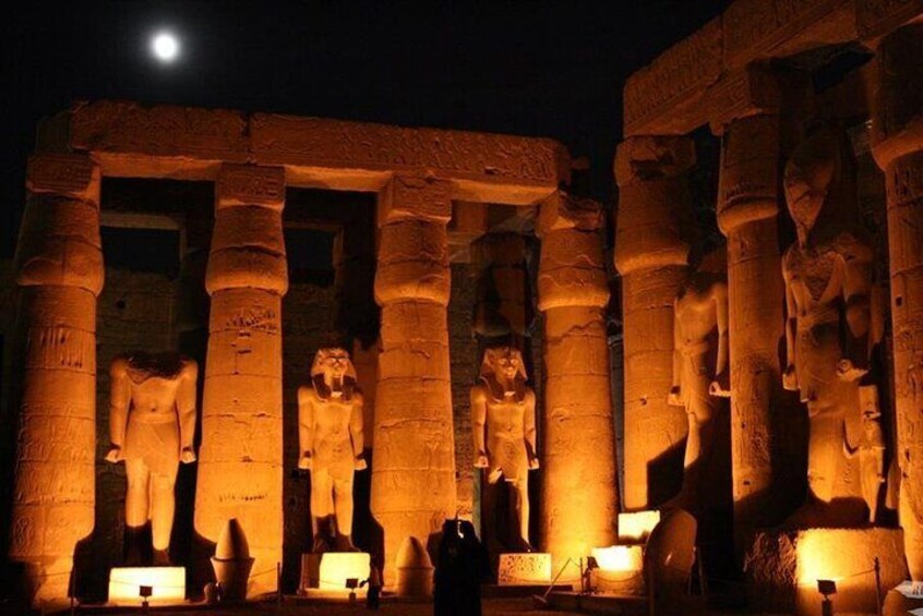 Sound And Light Show At Karnak Temple In Luxor