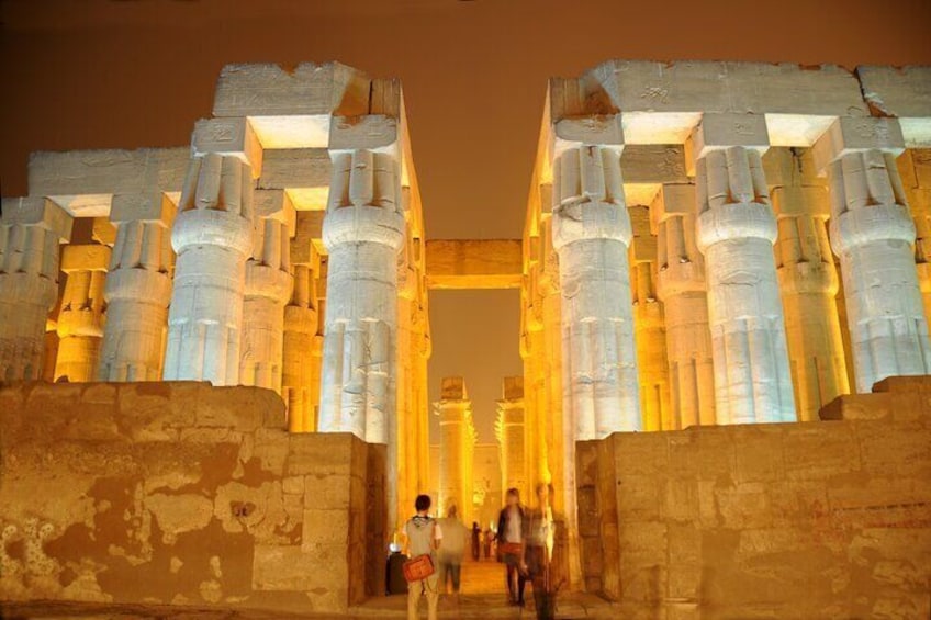Sound And Light Show At Karnak Temple In Luxor