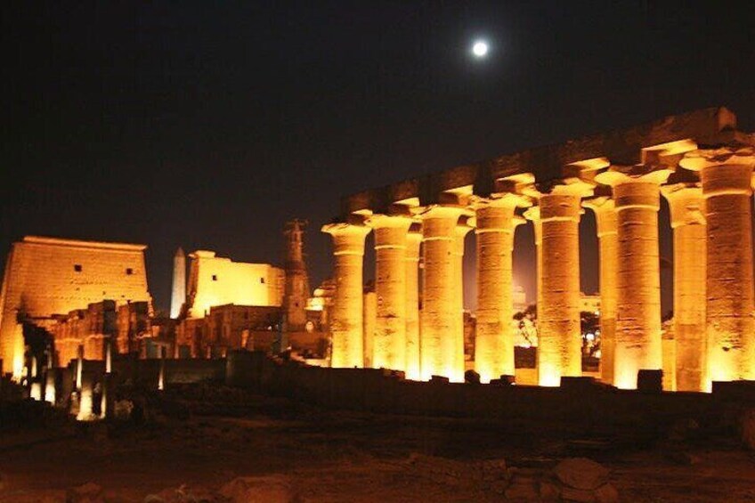 Sound And Light Show At Karnak Temple In Luxor