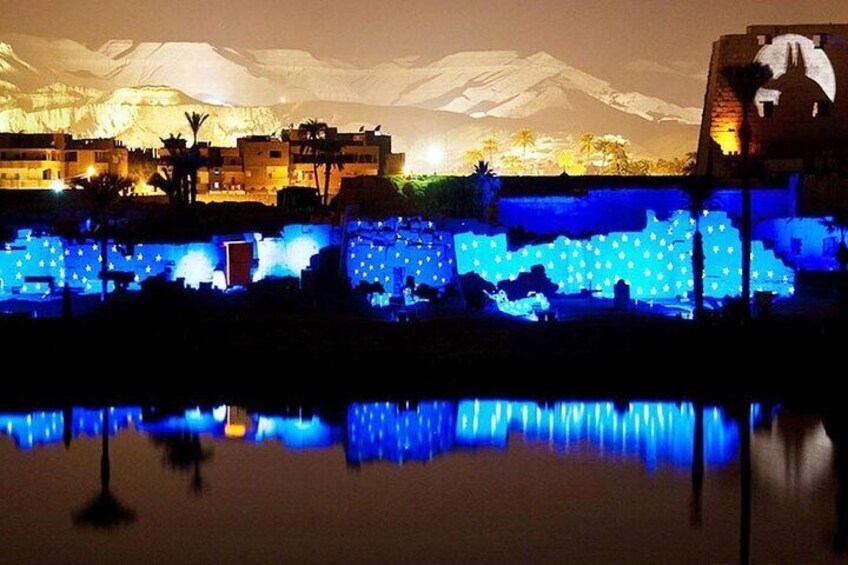 Sound And Light Show At Karnak Temple In Luxor