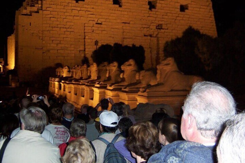 Sound And Light Show At Karnak Temple In Luxor