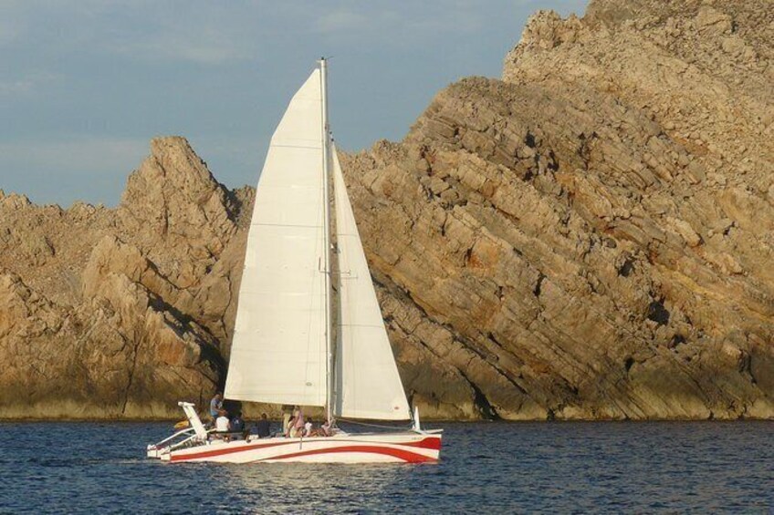 Show item 1 of 9. Half-Day Catamaran Trip in Menorca