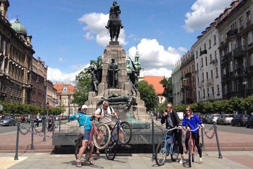 Sightseeing Bike Tour of Krakow