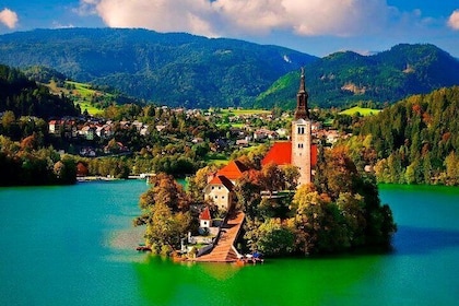 Privat tur: Ljubljana och Lake Bled Dagstur från Zagreb