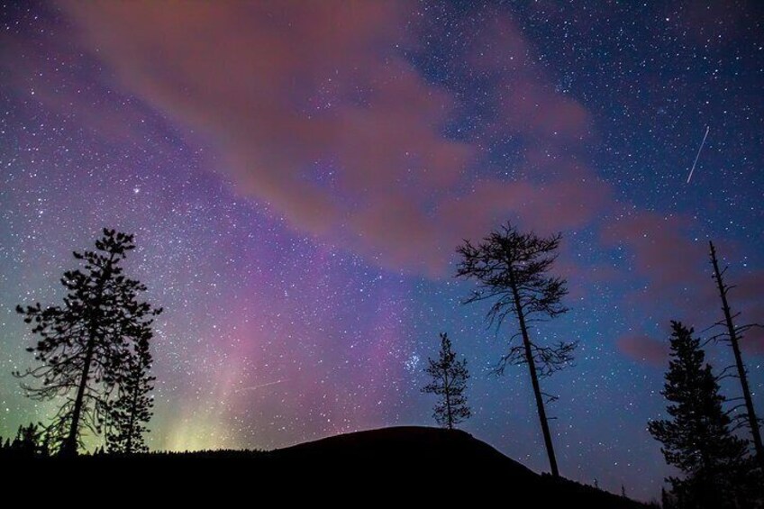 Autumn Aurora Borealis Picnic in Rovaniemi