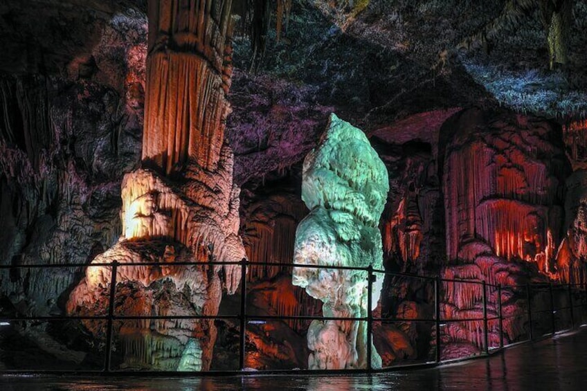 Walk through Postojna Cave